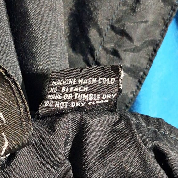 Vintage Red Sand Winderbreaker Pullover Jacket With Hood Blue/Black Size S - Picture 12 of 12